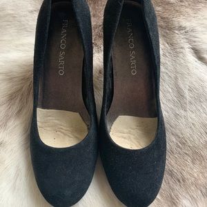 Franco Sarto Black Heels